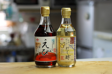 酢の物を作るのに便利な2本の調味料